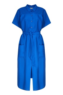 Синее платье-рубашка Akhmadullina Dreams