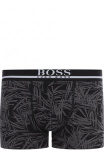 Хлопковые боксеры с широкой резинкой BOSS