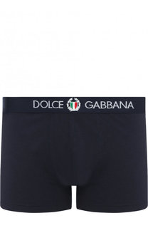 Хлопковые боксеры с широкой резинкой Dolce &amp; Gabbana