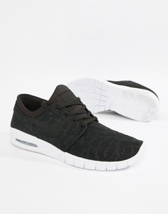 Черные кроссовки Nike SB Stefan Janoski Max Skateboarding 631303-022 - Черный