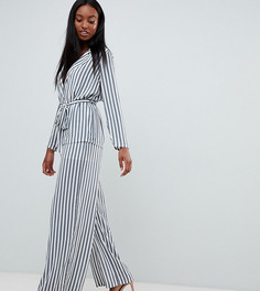 Широкие брюки в полоску Missguided Tall - Мульти