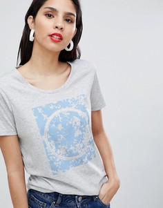 Футболка с логотипом Boss World - Серый