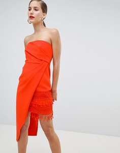 Облегающее платье с кисточками River Island - Красный