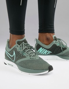 Зеленые кроссовки Nike Running Zoom Strike AJ0189-301 - Зеленый