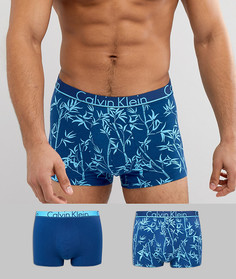 Набор из 2 хлопковых боксеров-брифов Calvin Klein ID - Черный