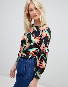 Блузка с тропическим принтом Vero Moda - Мульти