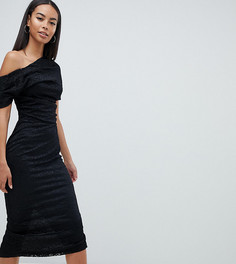 Кружевное платье миди ASOS DESIGN Tall - Черный
