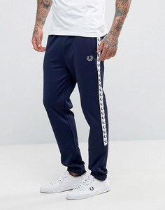Темно-синяя спортивная куртка слим с лентой Fred Perry Sports Authentic - Темно-синий