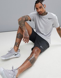 Серая футболка Nike Training Breathe Hyper Dry 832835-092 - Серый