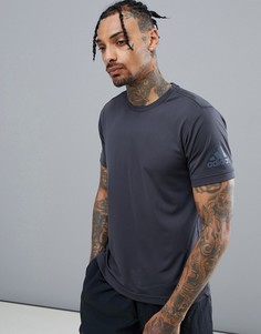 Серая футболка adidas Training Freelift Chill CE0818 - Серый