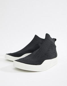 Черные кроссовки adidas Originals Adilette Primeknit Sock Summer CQ3102 - Черный