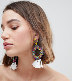 Броские разноцветные серьги Glamorous - Мульти