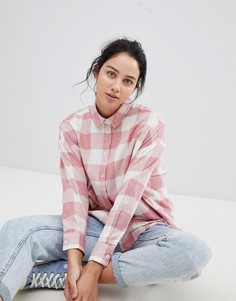 Oversize-рубашка бойфренда в клетку ASOS DESIGN - Мульти