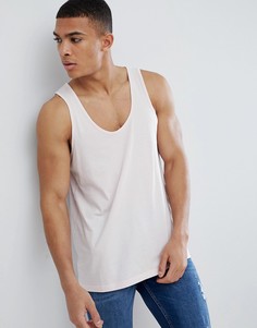 Розовая майка ASOS DESIGN - Розовый