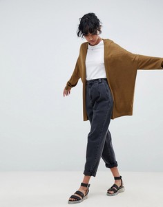 Oversize-кардиган из тонкого трикотажа ASOS DESIGN - Зеленый