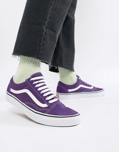 Фиолетовые кроссовки Vans Old Skool VA38G1QA1 - Фиолетовый