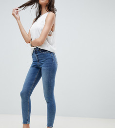 Джинсы скинни с завышенной талией ASOS DESIGN Ridley - Синий