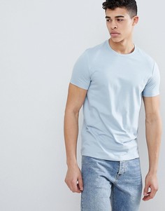 Футболка из органического хлопка с круглым вырезом ASOS DESIGN - Синий