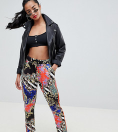 Джоггеры с принтом ASOS DESIGN Petite - Мульти