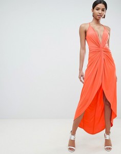 Платье макси ASOS DESIGN - Синий