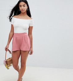 Розовые шорты-кюлоты ASOS DESIGN Petite - Розовый