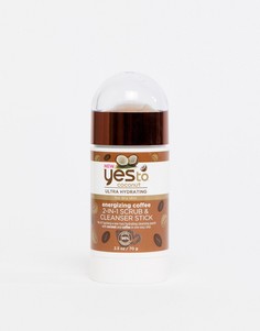 Скраб и средство для умывания 2 в 1 Yes to Coconut &amp; Energizing Coffee - Бесцветный