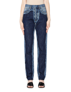 Зауженные голубые джинсы Maison Margiela