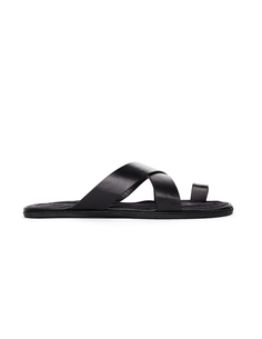 Черные кожаные сандалии Haider Ackermann