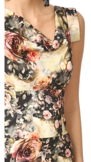 Black Halo Jackie O Belted Dress