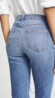 LAGENCE Daria Cropped Jeans
