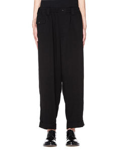 Широкие черные брюки Yohji Yamamoto