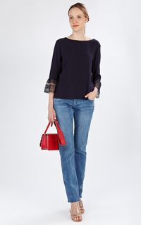 Блузка с кружевной отделкой S.Oliver Casual Women