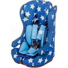Автокресло BabyHit Fix One 9-36 кг, синий в белую звёздочку