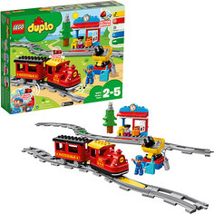 Конструктор LEGO DUPLO Town 10874: Поезд на паровой тяге