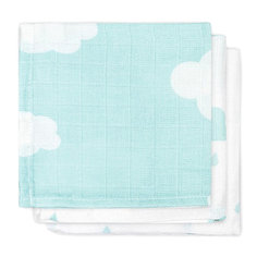 Салфетки для лица, 3шт, Clouds Jade (Нефритовые облака) Jollein