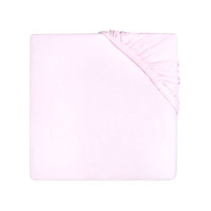 Простыня на резинке 60х120см, Light pink (Светло-розовый) Jollein