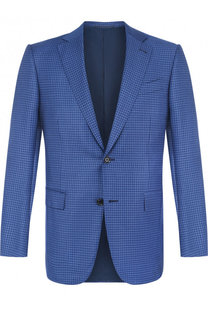 Однобортный шерстяной пиджак Ermenegildo Zegna