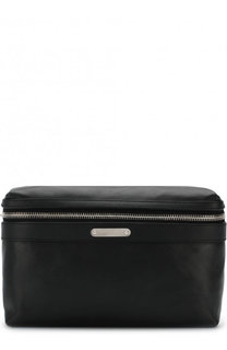 Кожаная поясная сумка на молнии Saint Laurent