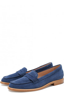 Замшевые пенни-лоферы Tod’s Tods