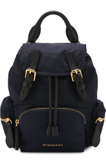 Рюкзак Rucksack с кожаной отделкой Burberry