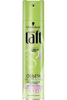 Лак для волос "Сила объема" дл Taft