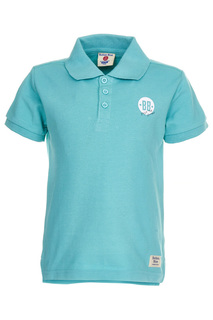 Поло Button Blue