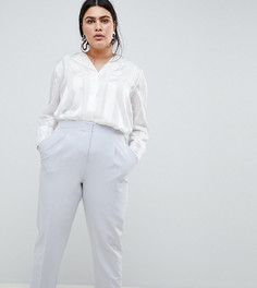 Брюки-сигареты ASOS DESIGN Curve - Выбирай и комбинируй - Синий