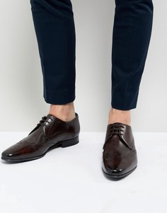 Коричневые кожаные броги Ted Baker Hosei - Коричневый