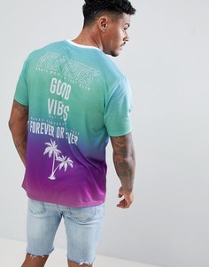 Свободная футболка с принтом ASOS DESIGN - Мульти