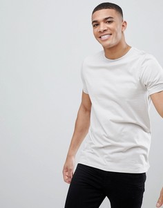 Футболка из органического хлопка с круглым вырезом ASOS DESIGN - Серый