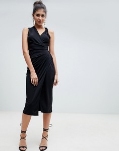 Платье миди ASOS DESIGN - Черный