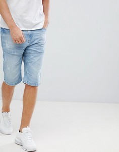 Светлые джинсовые шорты Crosshatch - Синий