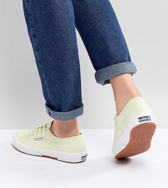 Желтые парусиновые кроссовки Superga 2750 - Желтый