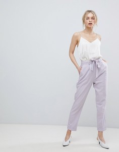 Брюки-галифе с поясом оби ASOS DESIGN - Фиолетовый